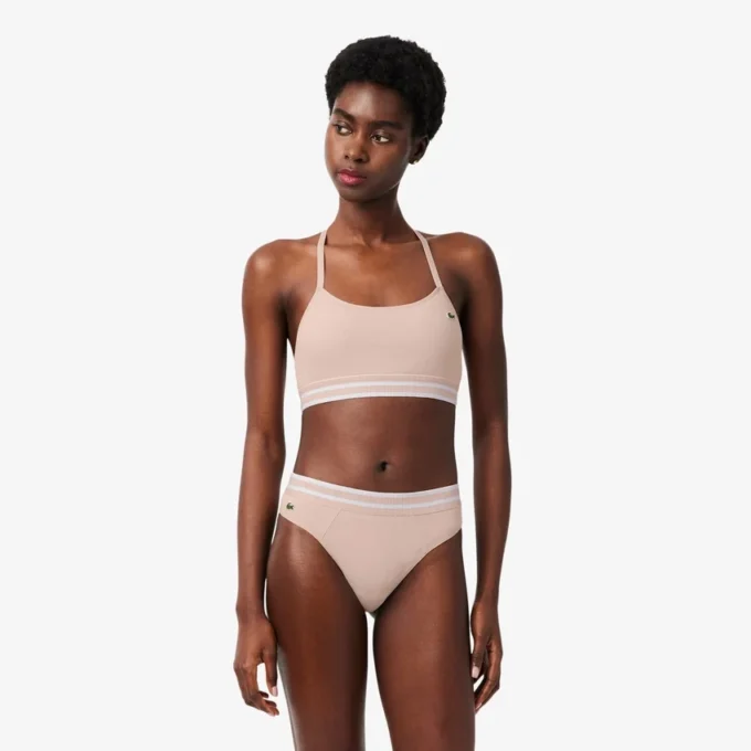 Bralette in cotone a costine Bralette in cotone a costine