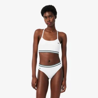 Bralette in cotone a costine
