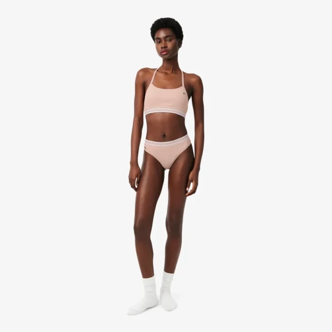 Bralette in cotone a costine Bralette in cotone a costine