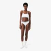 Bralette in cotone a costine Bralette in cotone a costine