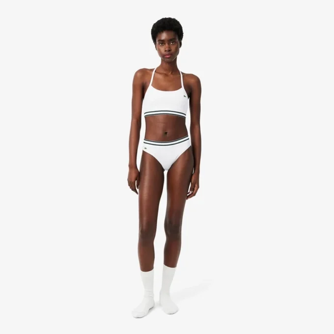 Bralette in cotone a costine Bralette in cotone a costine