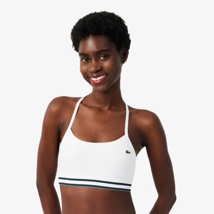 Bralette in cotone a costine Bralette in cotone a costine