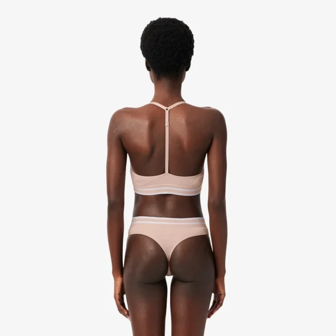 Bralette in cotone a costine Bralette in cotone a costine