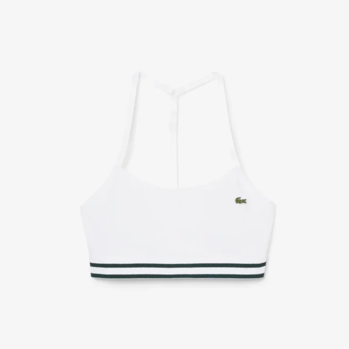 Bralette in cotone a costine Bralette in cotone a costine