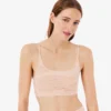 Bralette in rete con dettaglio coccodrillo Bralette in rete con dettaglio coccodrillo