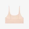 Bralette in rete con dettaglio coccodrillo Bralette in rete con dettaglio coccodrillo
