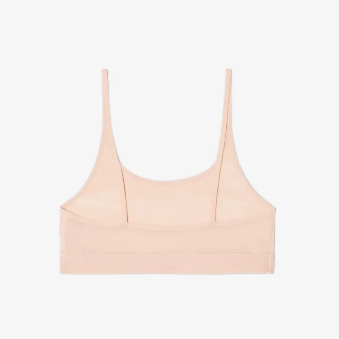 Bralette in rete con dettaglio coccodrillo Bralette in rete con dettaglio coccodrillo