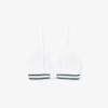 Bralette triangolare in cotone a costine Bralette triangolare in cotone a costine