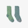 Calze in cotone unisex, confezione da 2 Calze in cotone unisex, confezione da 2