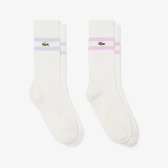 Calze unisex in cotone a coste