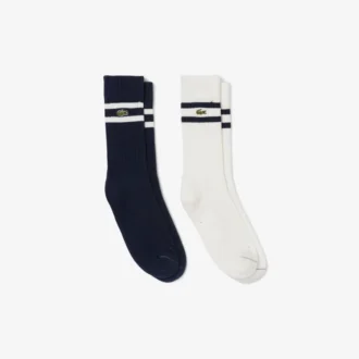 Calze unisex in cotone a coste