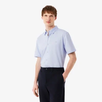 Camicia a maniche corte dalla vestibilità slim
