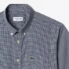 Camicia a quadretti da uomo a maniche corte e vestibilità regolare Camicia a quadretti da uomo a maniche corte e vestibilità regolare