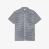 Camicia a quadri a maniche corte, vestibilità regolare Camicia a quadri a maniche corte, vestibilità regolare