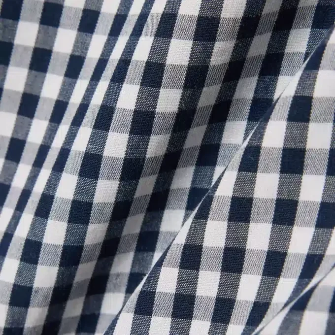 Camicia a quadri a maniche corte, vestibilità regolare Camicia a quadri a maniche corte, vestibilità regolare