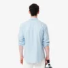 Camicia a quadri elasticizzata da uomo, vestibilità regolare Camicia a quadri elasticizzata da uomo, vestibilità regolare