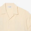 Camicia a righe con coccodrillo, vestibilità comoda Camicia a righe con coccodrillo, vestibilità comoda
