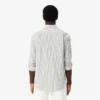 Camicia a righe in cotone pinpoint da uomo, vestibilità regolare Camicia a righe in cotone pinpoint da uomo, vestibilità regolare