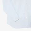 Camicia a righe in cotone pinpoint da uomo, vestibilità regolare Camicia a righe in cotone pinpoint da uomo, vestibilità regolare