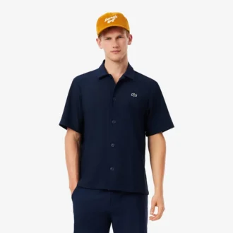 Camicia da Golf elasticizzata stampata Ultra Dry da uomo
