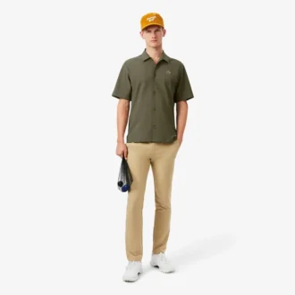 Camicia da Golf elasticizzata stampata Ultra Dry da uomo