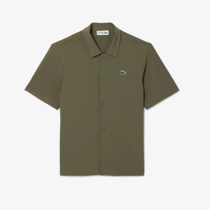 Camicia da Golf elasticizzata stampata Ultra Dry da uomo Camicia da Golf elasticizzata stampata Ultra Dry da uomo