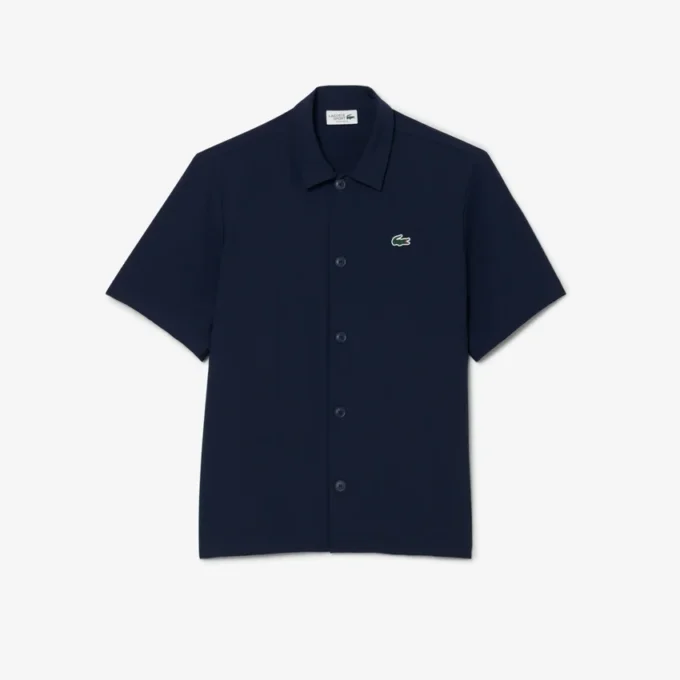Camicia da Golf elasticizzata stampata Ultra Dry da uomo Camicia da Golf elasticizzata stampata Ultra Dry da uomo