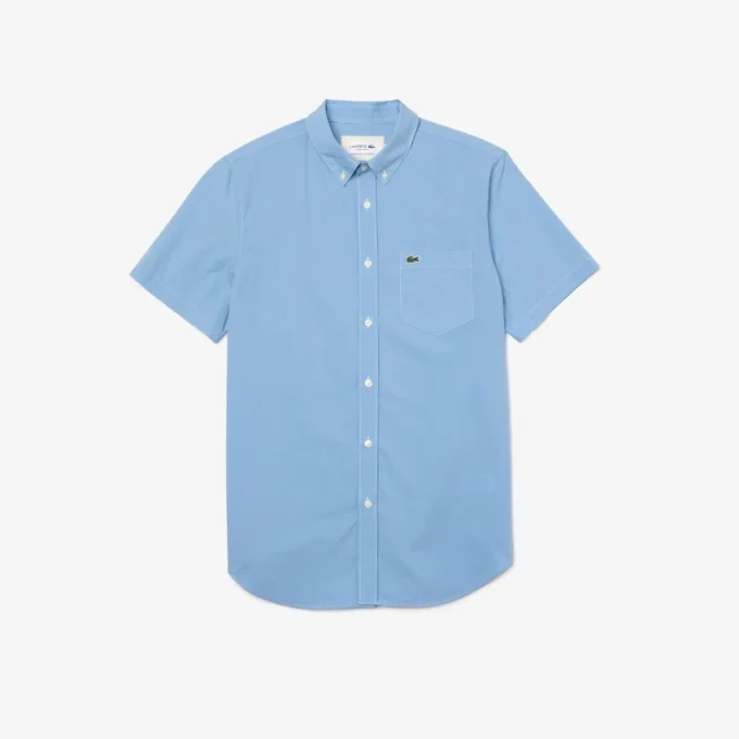 Camicia da uomo a quadretti Gingham Regular Fit Camicia da uomo a quadretti Gingham Regular Fit