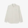 Camicia da uomo a righe con colletto button-down e vestibilità regolare Camicia da uomo a righe con colletto button-down e vestibilità regolare