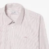 Camicia da uomo a righe con colletto button-down e vestibilità regolare Camicia da uomo a righe con colletto button-down e vestibilità regolare