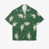 Camicia da uomo dalla vestibilità comoda con stampa Rena Lacoste Camicia da uomo dalla vestibilità comoda con stampa Rena Lacoste