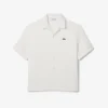 Camicia da uomo dalla vestibilità comoda con trama a nido d’ape Camicia da uomo dalla vestibilità comoda con trama a nido d’ape