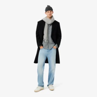 Camicia da uomo in cotone a quadri, vestibilità regolare