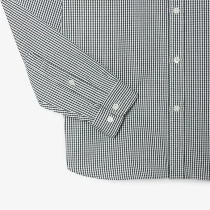 Camicia da uomo in cotone a quadri, vestibilità regolare Camicia da uomo in cotone a quadri, vestibilità regolare
