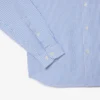 Camicia da uomo in cotone a righe, vestibilità regolare Camicia da uomo in cotone a righe, vestibilità regolare