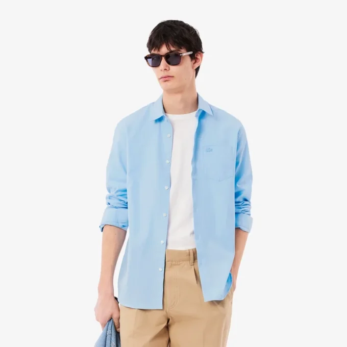 Camicia da uomo in cotone Regular Fit Camicia da uomo in cotone Regular Fit