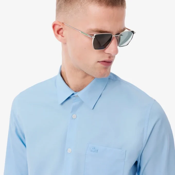 Camicia da uomo in cotone Regular Fit Camicia da uomo in cotone Regular Fit