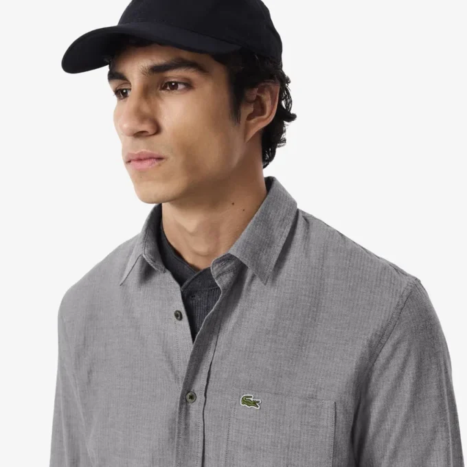 Camicia da uomo in cotone Regular Fit Camicia da uomo in cotone Regular Fit