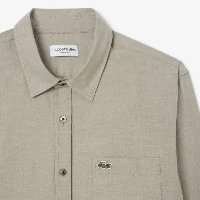 Camicia da uomo in cotone Regular Fit Camicia da uomo in cotone Regular Fit