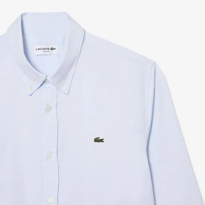 Camicia da uomo in cotone slim fit Camicia da uomo in cotone slim fit