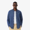 Camicia da uomo in denim leggero, vestibilità regolare Camicia da uomo in denim leggero, vestibilità regolare
