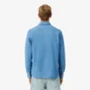 Camicia da uomo in denim leggero, vestibilità regolare Camicia da uomo in denim leggero, vestibilità regolare