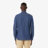 Camicia da uomo in denim leggero, vestibilità regolare Camicia da uomo in denim leggero, vestibilità regolare
