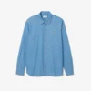 Camicia da uomo in denim leggero, vestibilità regolare Camicia da uomo in denim leggero, vestibilità regolare