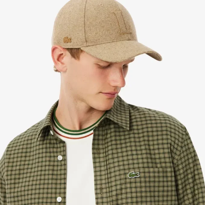 Camicia da uomo in flanella a quadri, vestibilità regolare Camicia da uomo in flanella a quadri, vestibilità regolare