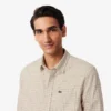 Camicia da uomo in flanella a quadri, vestibilità regolare Camicia da uomo in flanella a quadri, vestibilità regolare