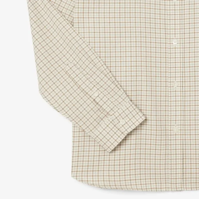 Camicia da uomo in flanella a quadri, vestibilità regolare Camicia da uomo in flanella a quadri, vestibilità regolare