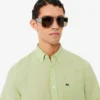 Camicia da uomo in lino a maniche corte Camicia da uomo in lino a maniche corte