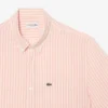 Camicia da uomo in lino a maniche corte, vestibilità regolare Camicia da uomo in lino a maniche corte, vestibilità regolare