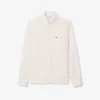 Camicia da uomo in lino a righe dal taglio regolare Camicia da uomo in lino a righe dal taglio regolare